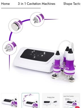 Cavitation Machine 3 In 1